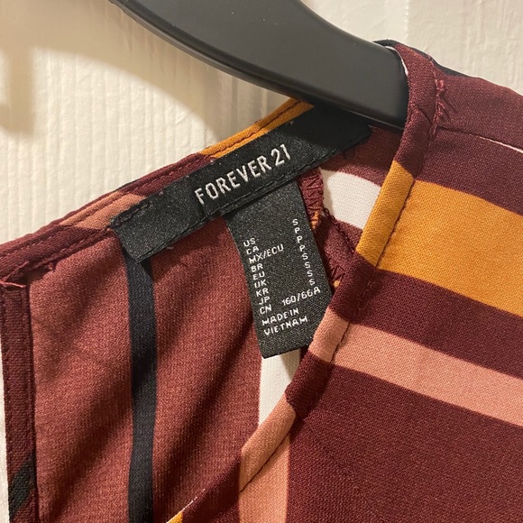 F21 Tie Front Jumpsuit - Picture 4 of 5